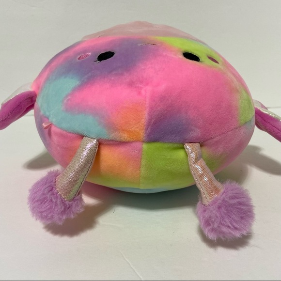Squishmallow Iris Rainbow Butterfly 8" Soft Huggable Plush Toy - Picture 3 of 7